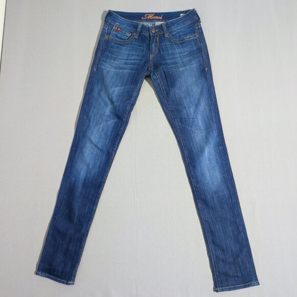 Mavi Jeans women's size 26/34 ink blue Serena Low rise super skinny stretch - Picture 1 of 15